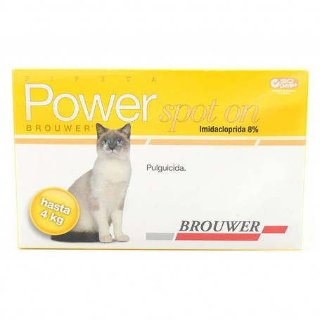 Pipeta Power Gato Hasta 4 kg