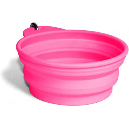 Plato Zeedog Go Bowl Rosa