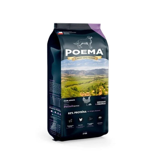 Poema Perro Adulto Pollo & Arroz