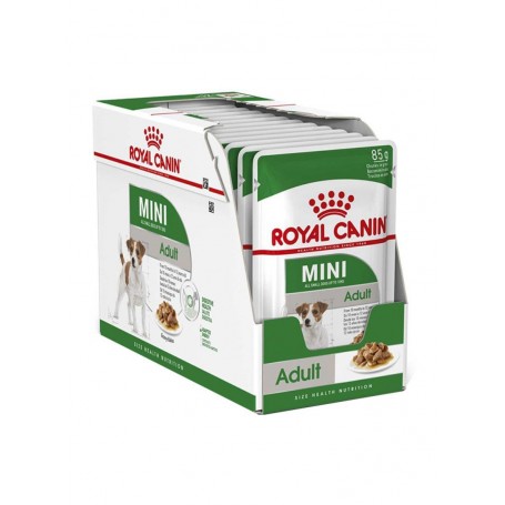 Pouch Mini Adult 85 grs Pack 12 unidades