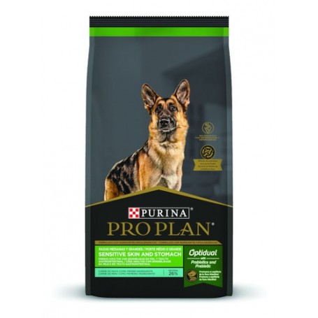 Pro Plan Adult Medium y Grande Sensitive Skin and Stomach 12 kg