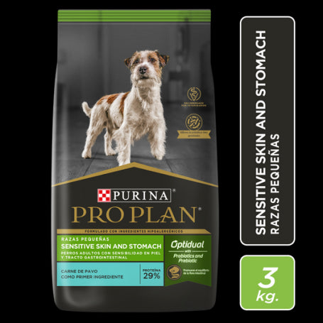 Pro Plan Adult Small Sensitive Skin and Stomach 3 kg