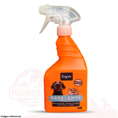 Repelente para perros y gatos Traper 500cc