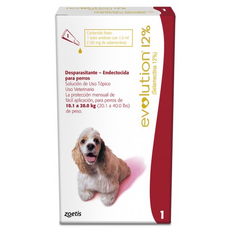 Revolution 12% Perros hasta 10 a 20 kg