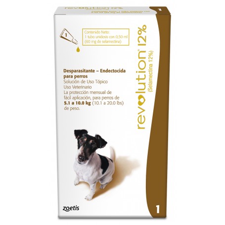 Revolution 12% Perros de 5 a 10 kg