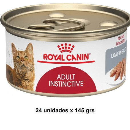 Pack 24 Alimento Humedo Royal Canin Instinctive Gato Adulto 145gr