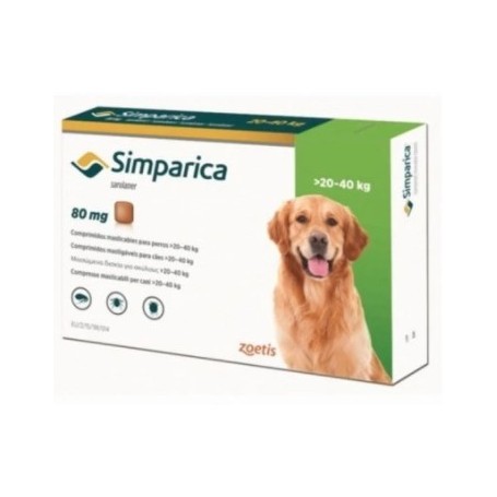 Simparica 20 a 40 kg 3 Comprimidos