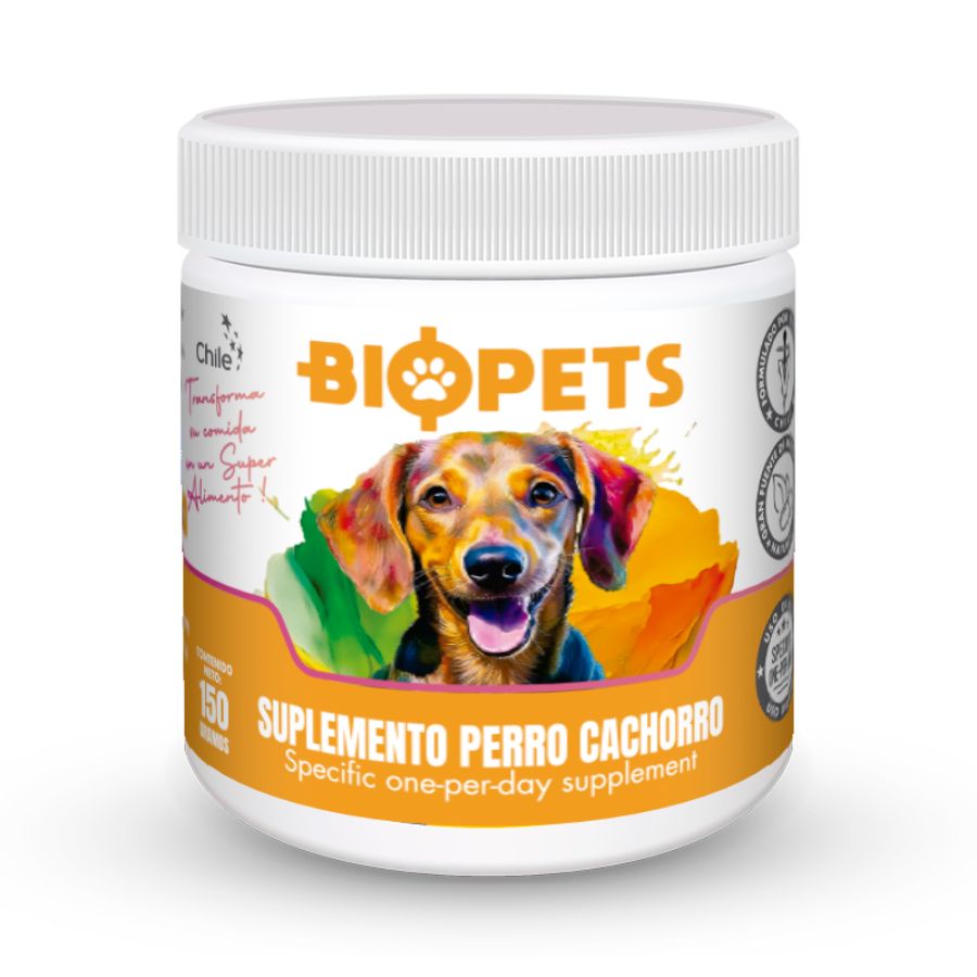 Suplemento para perro cachorro biopets 150 GR