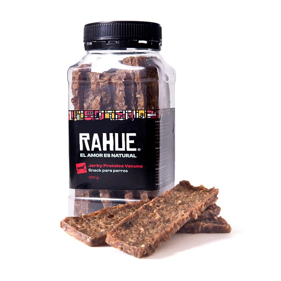 Rahue jerky proteina de vacuno 250 GR