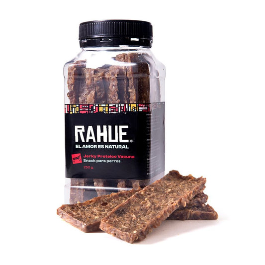Rahue jerky proteina de vacuno 250 GR