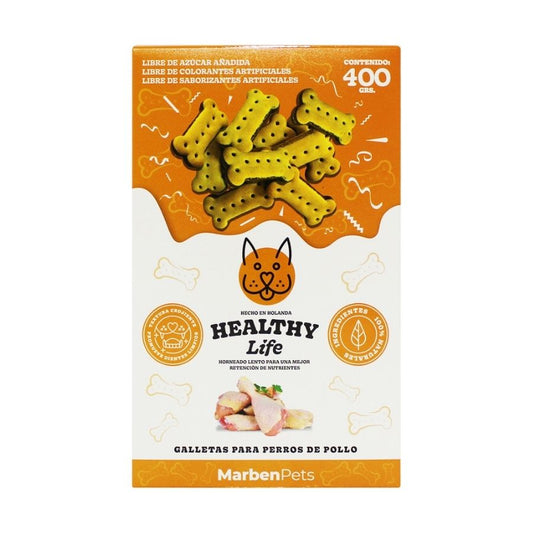 Healthy life galleta para perros mix sabor pollo