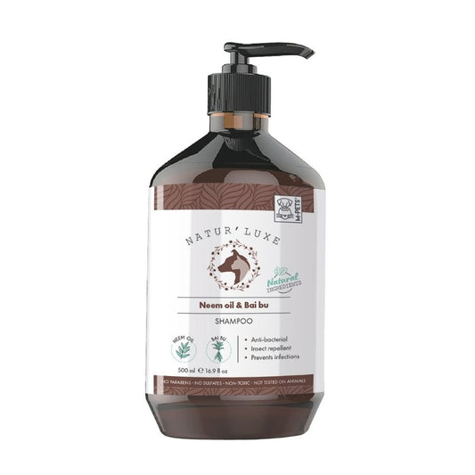 Natur'luxe Shampoo aceite de neem melia y bai bu 500 ML