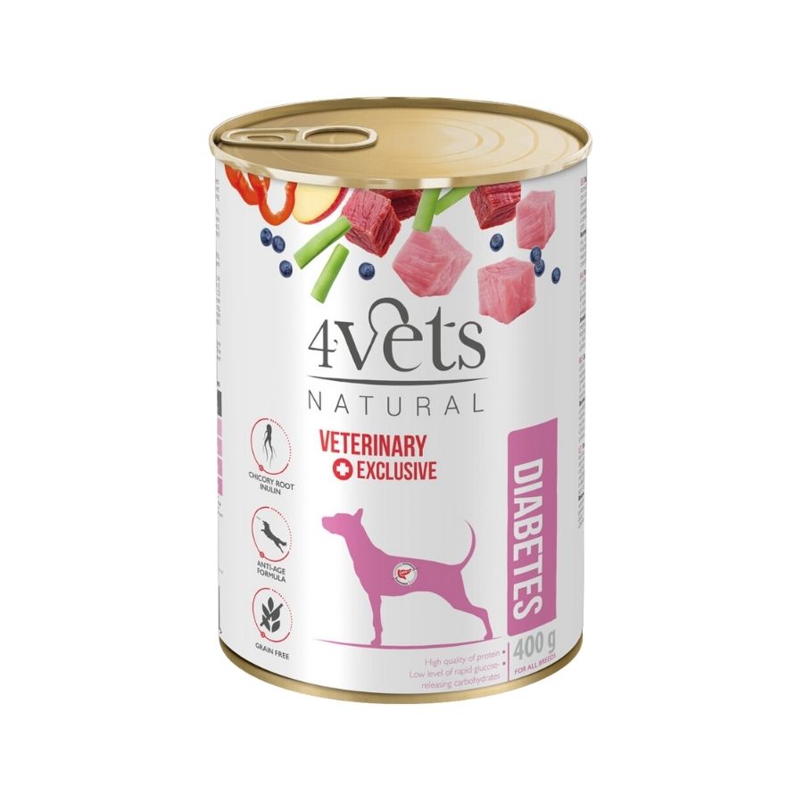 4Vets Diabetes for dogs 400 GR