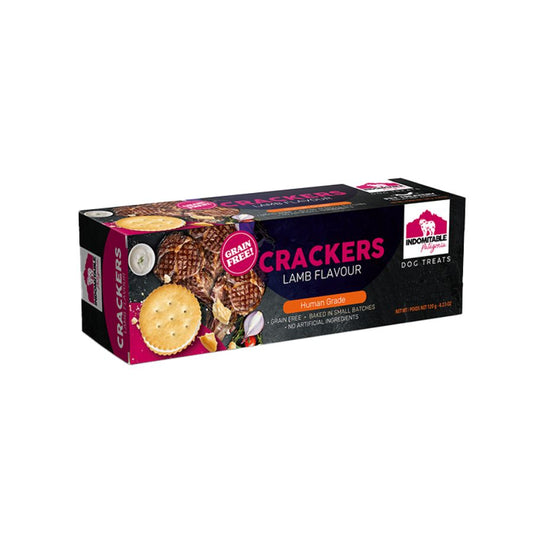 Galleta para perros cracker sabor cordero 120 GR