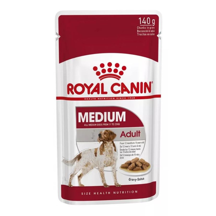 Royal Canin Adulto Medium alimento húmedo para perros 140 GR