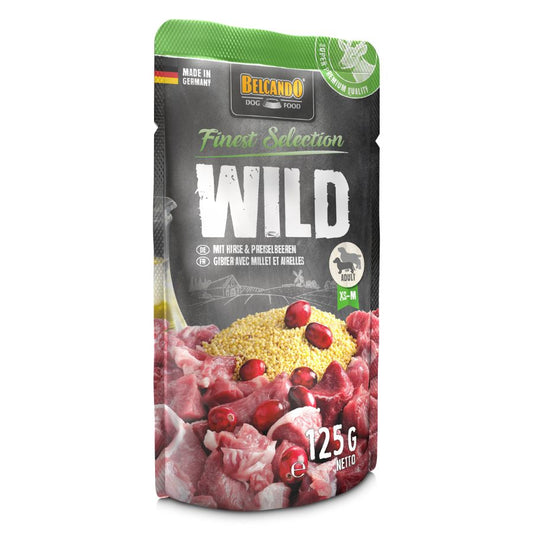 Belcando venado/mijo y arandanos alimento húmedo para perros 125 GR