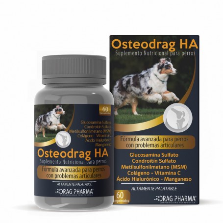 Suplemento Osteodrag HA 60 comprimidos
