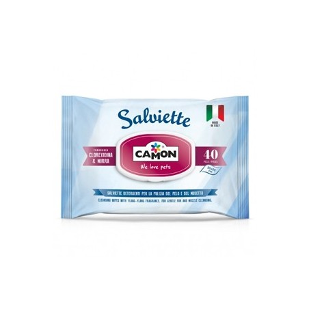 Toallitas Húmedas Salviette Clorexidina y Mirra 40 uns.