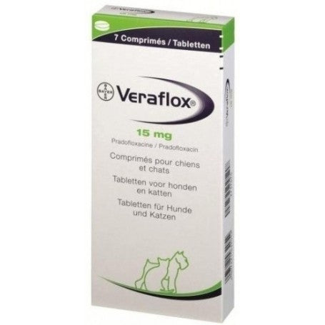 Antibiotico Veraflox 15 mg Bayer