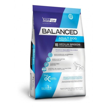 VitalCan Balanced Perro Adulto Raza Mediana 3 kg