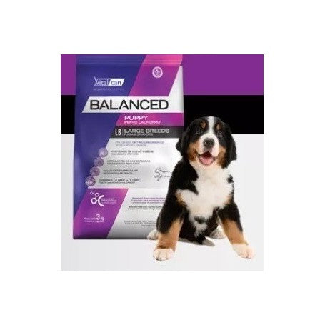 VitalCan Balanced Perro Cachorro Raza Grande x 3 kg